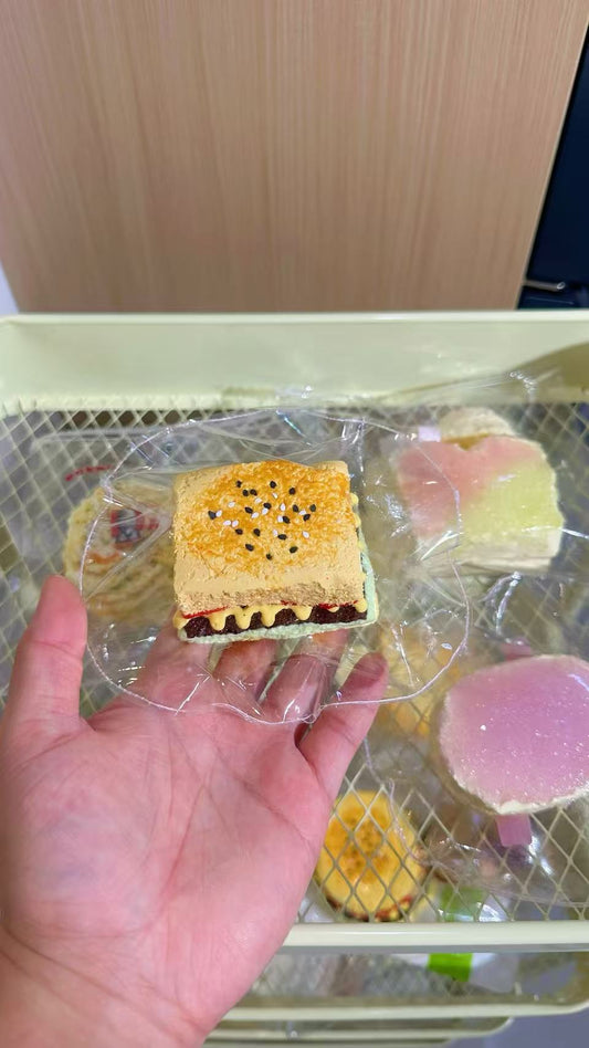 ハンバーガー型ミニ食パン