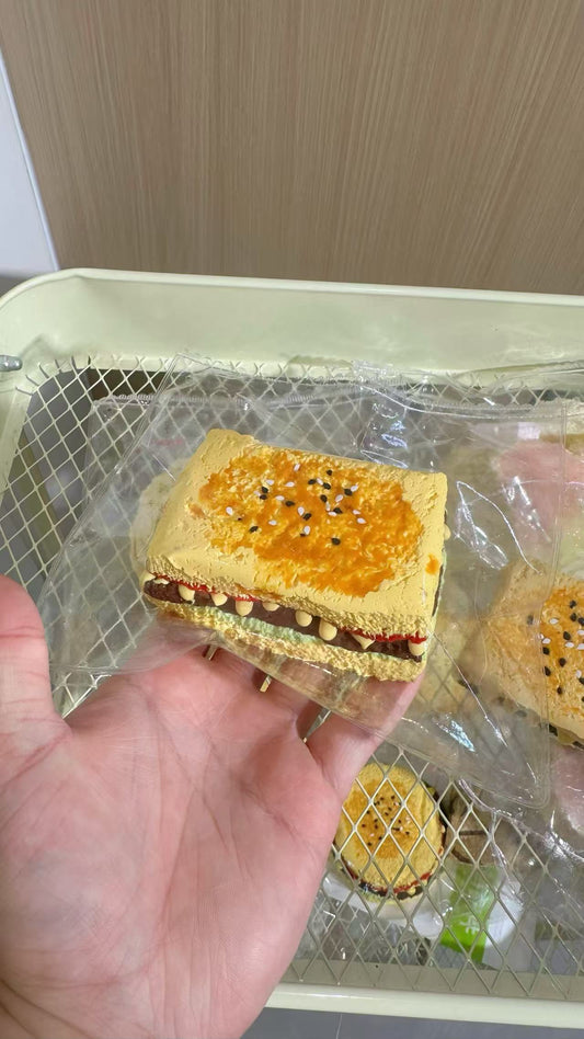ハンバーガー型食パン